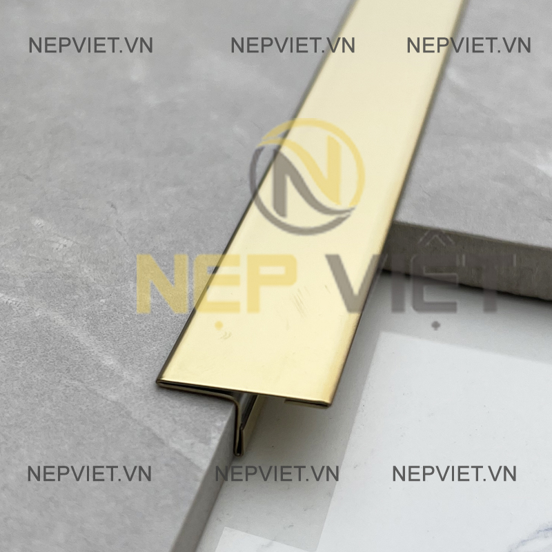 Nẹp Inox T20 Vàng Bóng