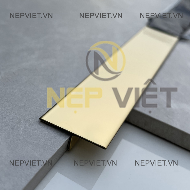 Nẹp Inox T30 Vàng Bóng