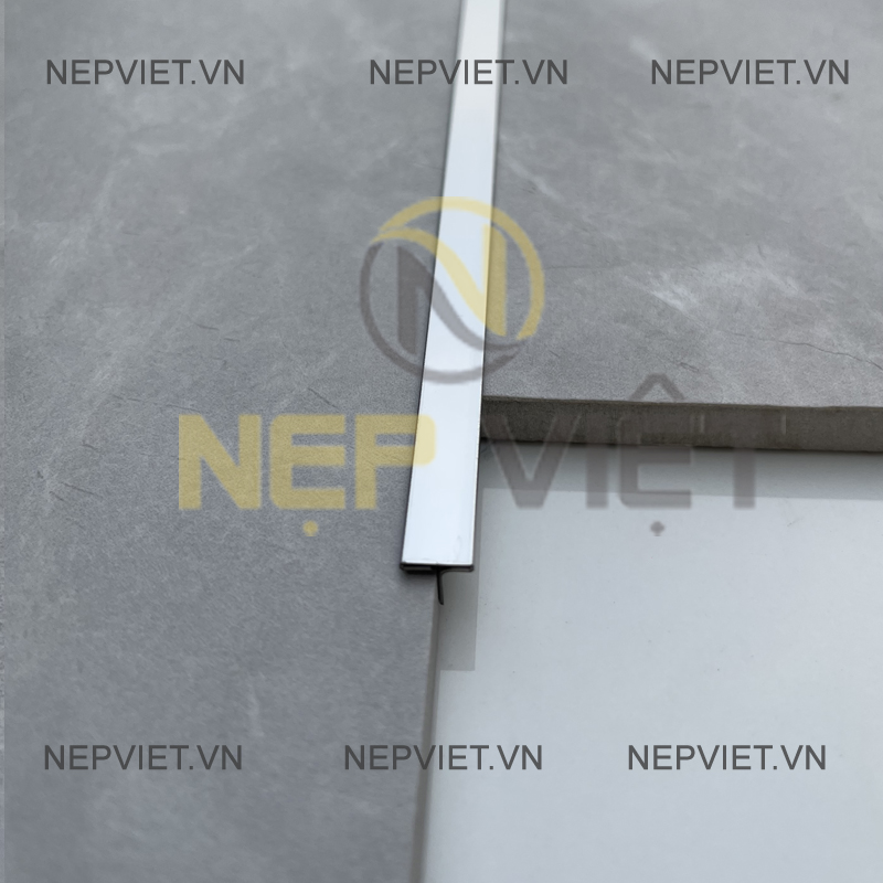 Nẹp Inox T6 Bạc Bóng