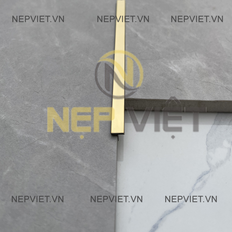 Nẹp chữ T vàng bóng 