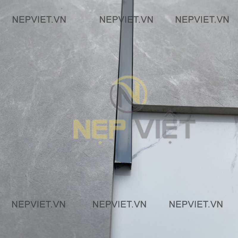 Nẹp Inox U10 Đen Bóng